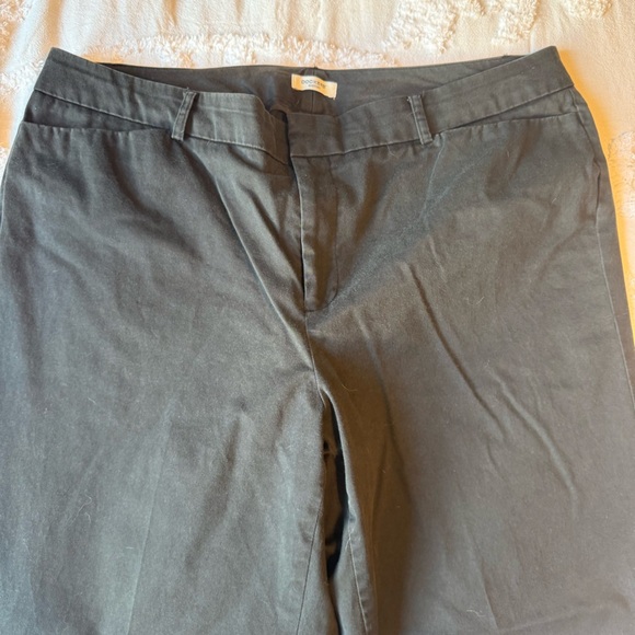 Dockers Women's Black Trousers size 16S A37 - Picture 3 of 7